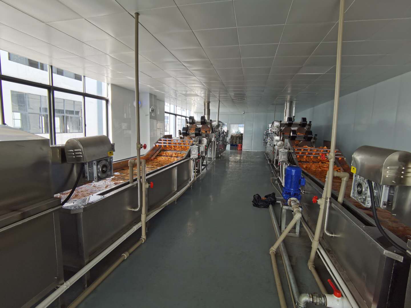 螺螄粉調(diào)料包巴氏殺菌機(jī)、螺螄粉調(diào)料包烘干線、螺螄粉調(diào)料包巴氏殺菌烘干流水線