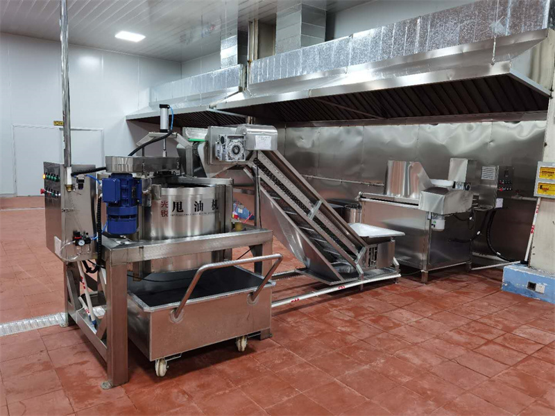 電加熱油炸花生米設(shè)備