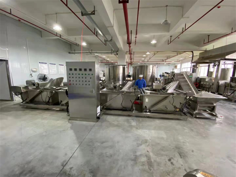 電加熱油炸花生米設(shè)備